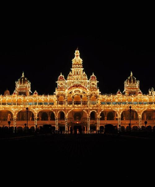 A beautiful view of Mysore.