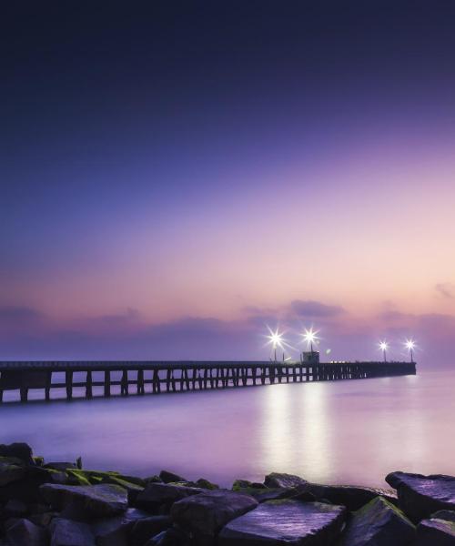 A beautiful view of Puducherry.