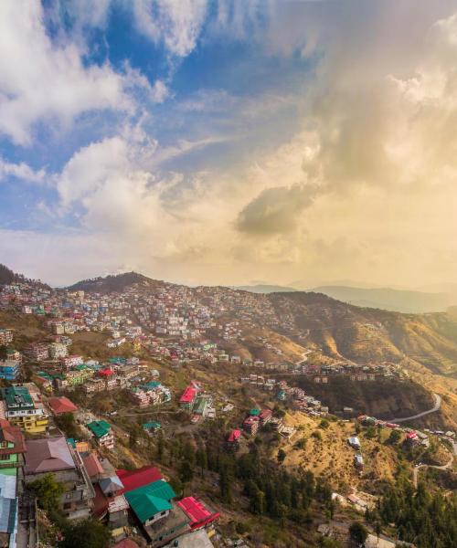 Uma linda vista de: Shimla