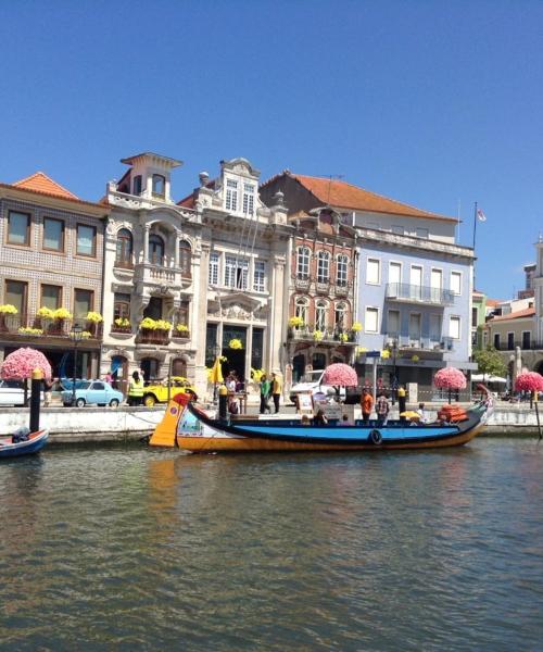 Uma bela vista de Aveiro