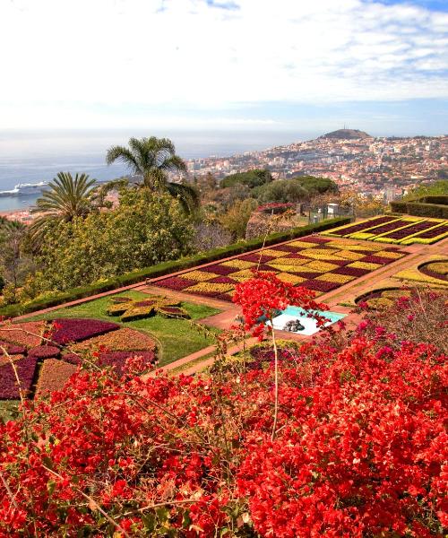 A beautiful view of Funchal serviced by Cristiano Ronaldo Madeira International Airport