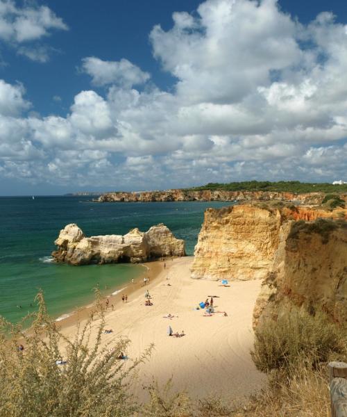 Una bonita panorámica de Portimão