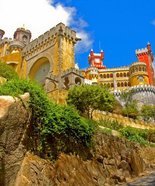 Una bonita panorámica de Sintra