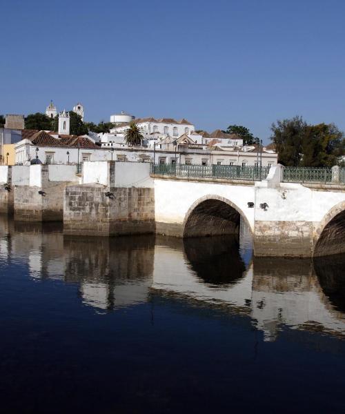 Uma bela vista de Tavira