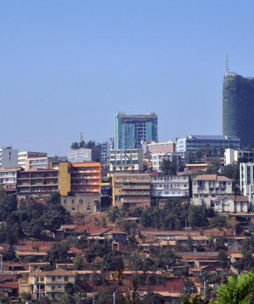 A beautiful view of Kigali.