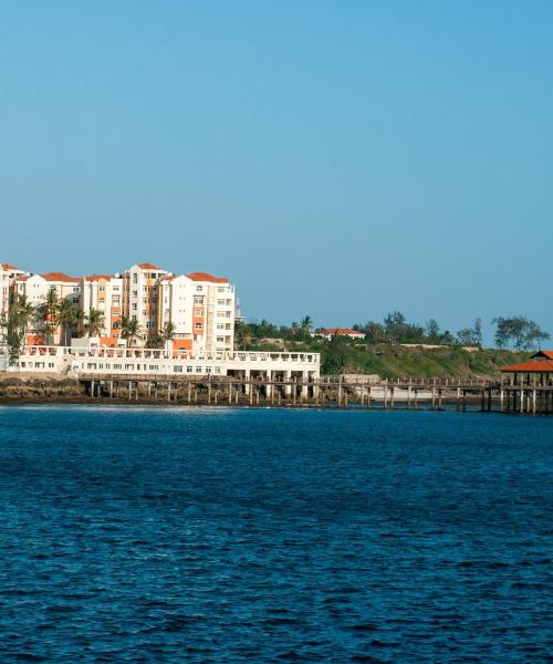 Krásný pohled na město Mombasa