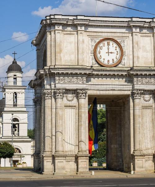 A beautiful view of Chişinău.