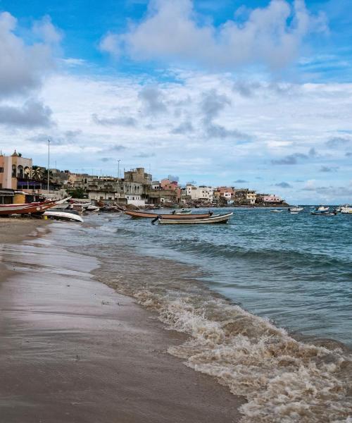 A beautiful view of Dakar.