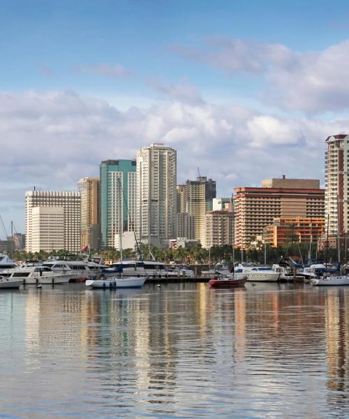 A beautiful view of Manila.