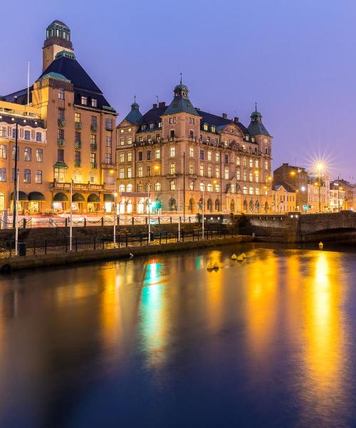 Una bonita panorámica de Malmö