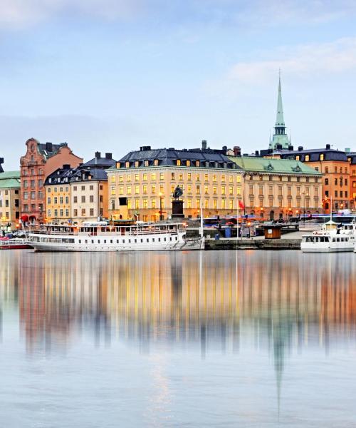 A beautiful view of Stockholm.