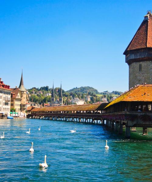 Una bonita panorámica de Lucerna, una ciudad popular entre nuestros usuarios