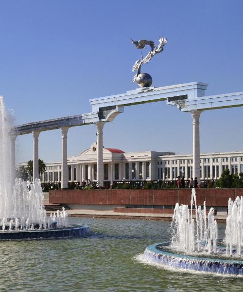 Gražus vietovės Taškentas vaizdas