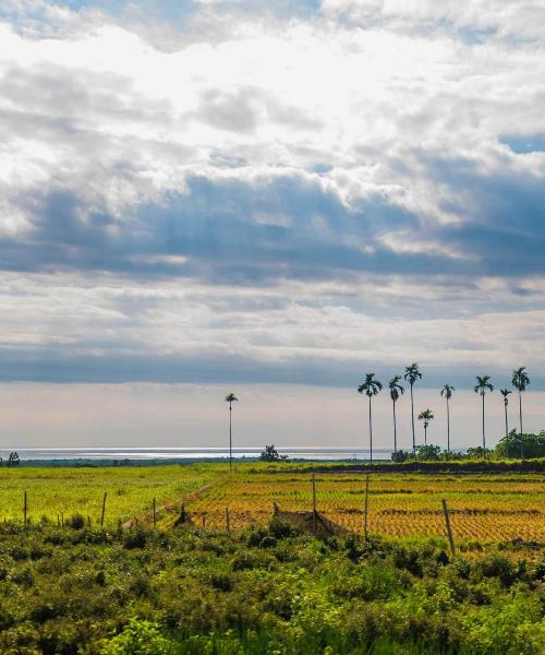 A beautiful view of Taitung City serviced by Taitung Airport