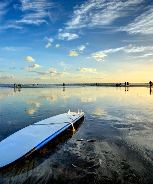 A beautiful view of Kuta