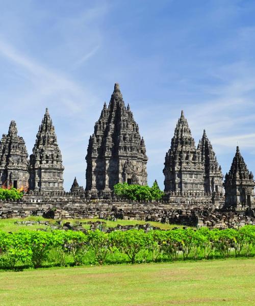Una bellissima vista di Yogyakarta, città popolare tra i nostri utenti