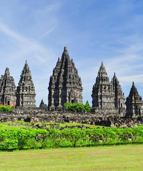 A beautiful view of Yogyakarta serviced by Yogyakarta International Airport