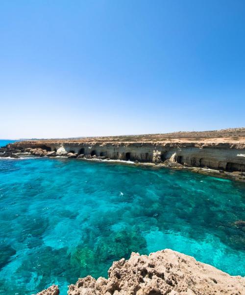 Krásný pohled na město Ayia Napa