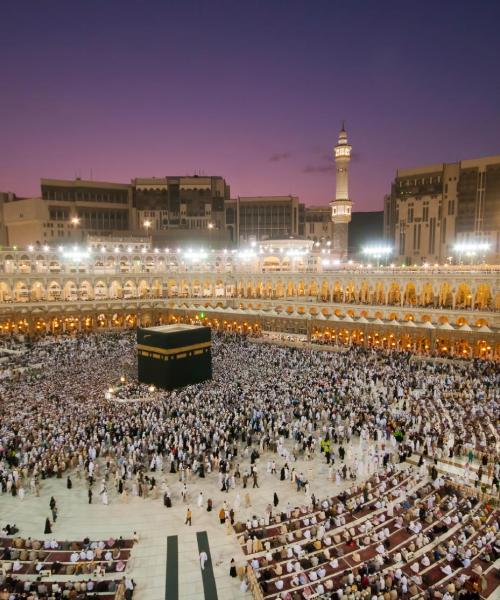A beautiful view of Mecca