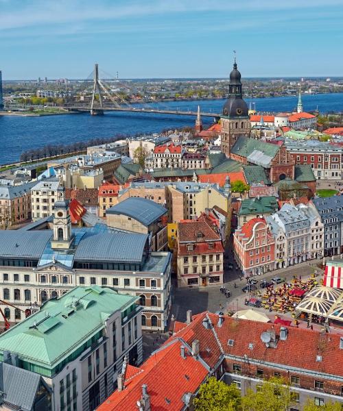 A beautiful view of Riga