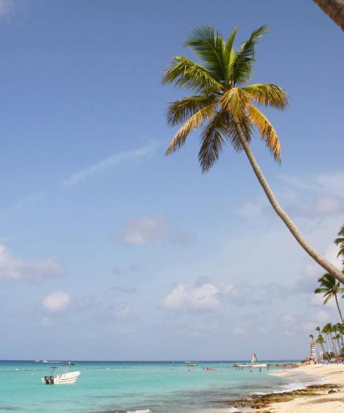 A beautiful view of Bayahibe.