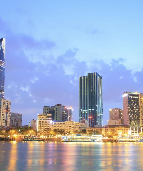 A beautiful view of Ho Chi Minh City – city popular among our users.