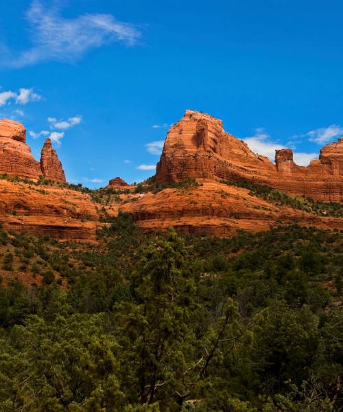 Sedona şehrinden güzel bir manzara