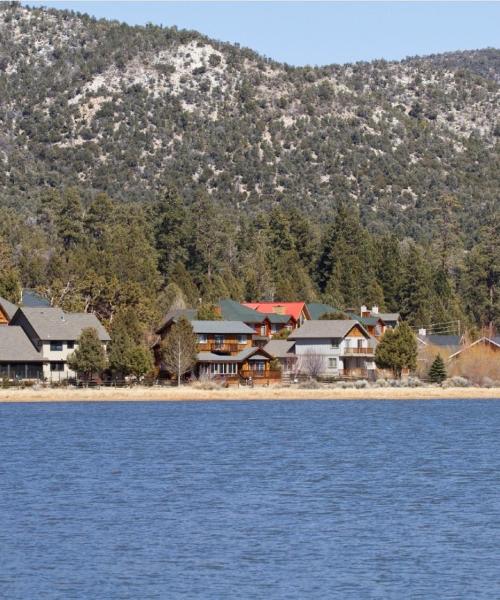 A beautiful view of Big Bear Lake.