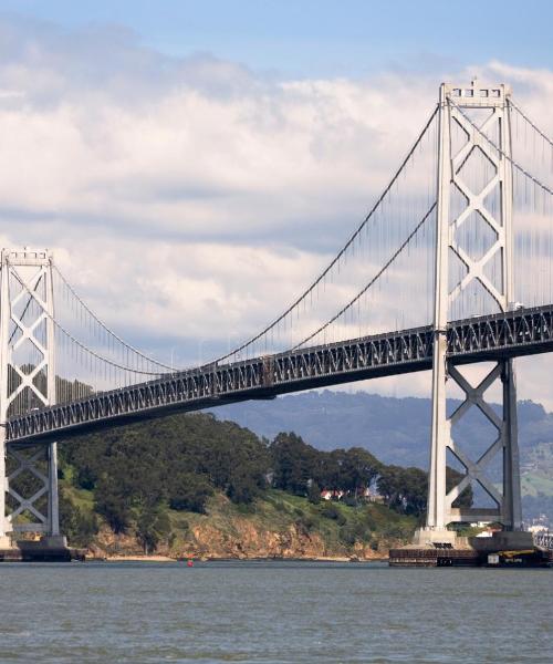 Oakland şehrinden güzel bir manzara