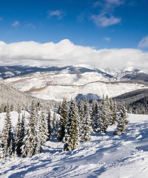 A beautiful view of Vail – a popular city among our users