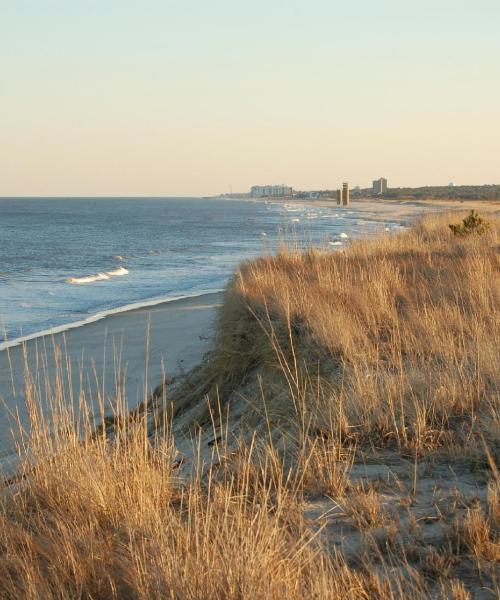 Krásný pohled na město Rehoboth Beach