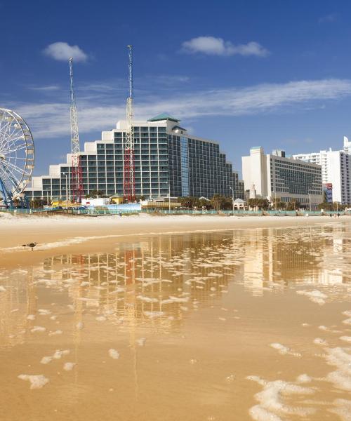 Krásný pohled na město Daytona Beach