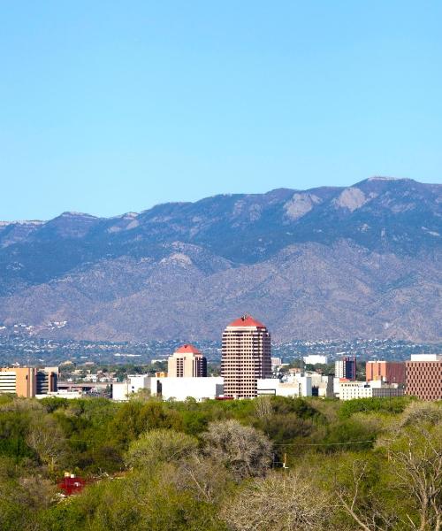 A beautiful view of Albuquerque.