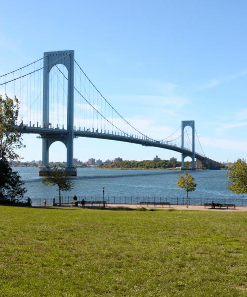 Piękny widok na miasto Bronx