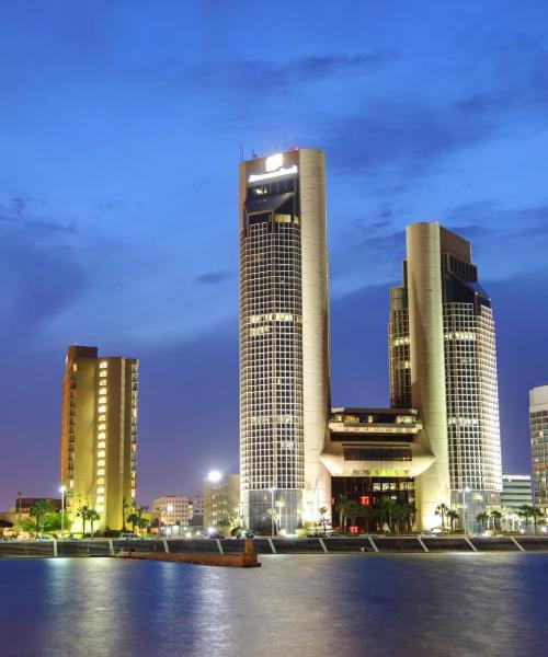 Una bonita panorámica de Corpus Christi