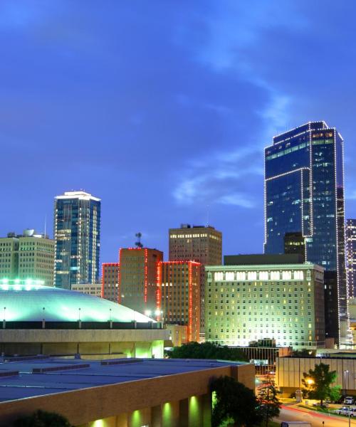 Una bonita panorámica de Fort Worth