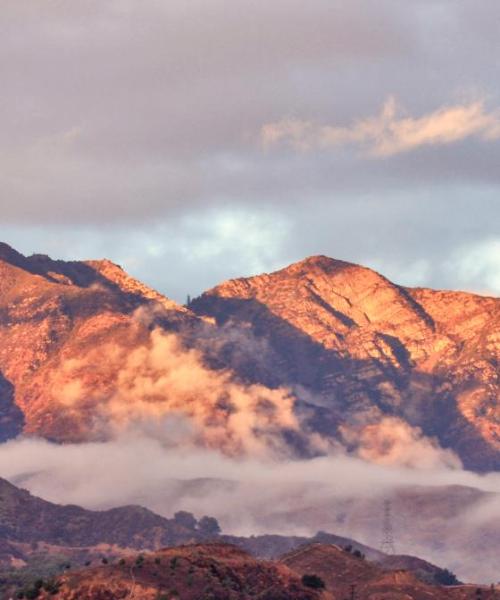 Een mooi uitzicht op Santa Paula