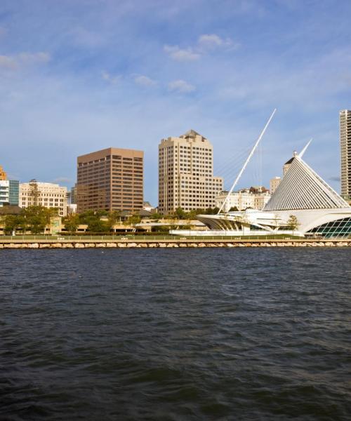 Una bonita panorámica de Milwaukee