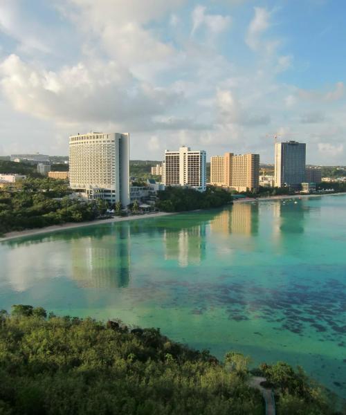 A beautiful view of Tumon – a popular city among our users