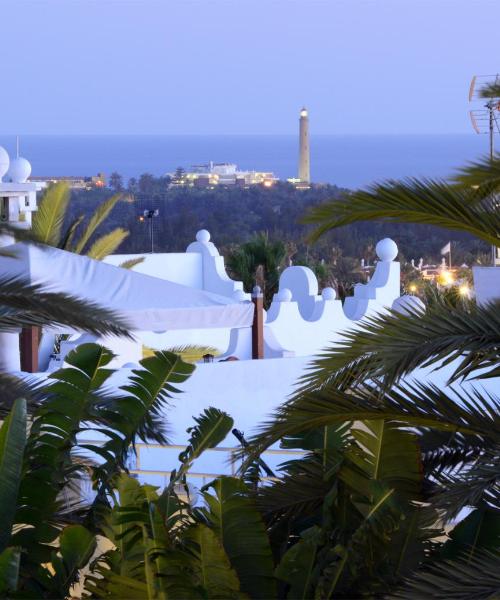 Linna Playa del Inglés kaunis vaade