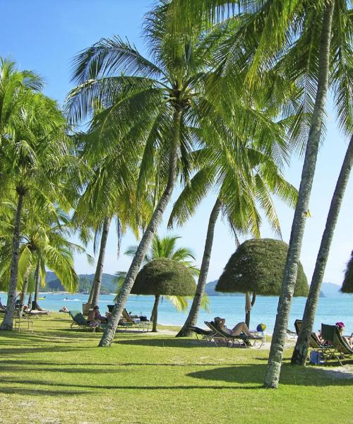 Magandang view ng Pantai Cenang