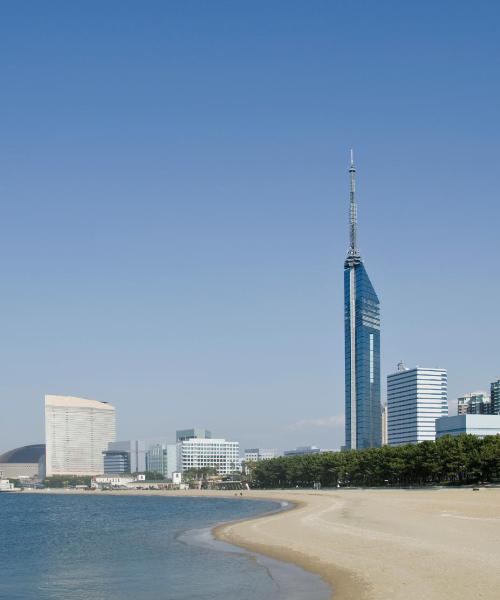 Una bonita panorámica de Fukuoka