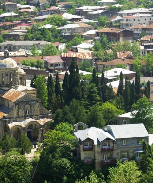 Una bonita panorámica de Kutaisi