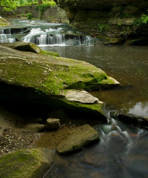 Krásný pohled na město North Olmsted