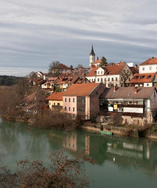 A beautiful view of Novo Mesto