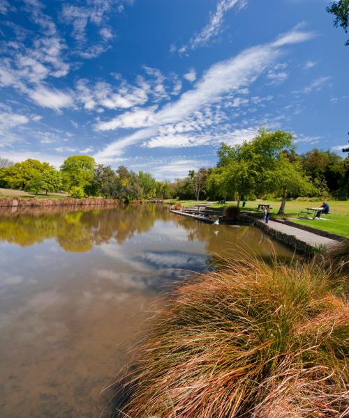 Una bonita panorámica de Timaru