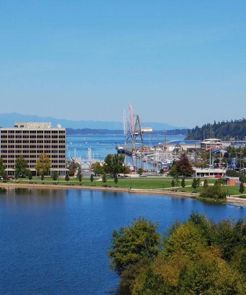 Una bonita panorámica de Olympia