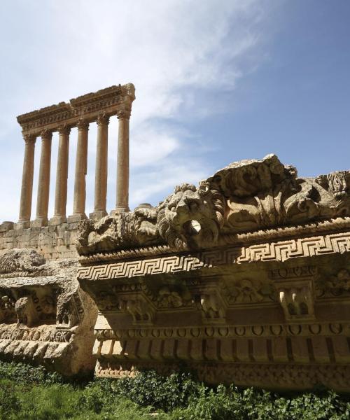 Una panoràmica bonica de Baalbeck