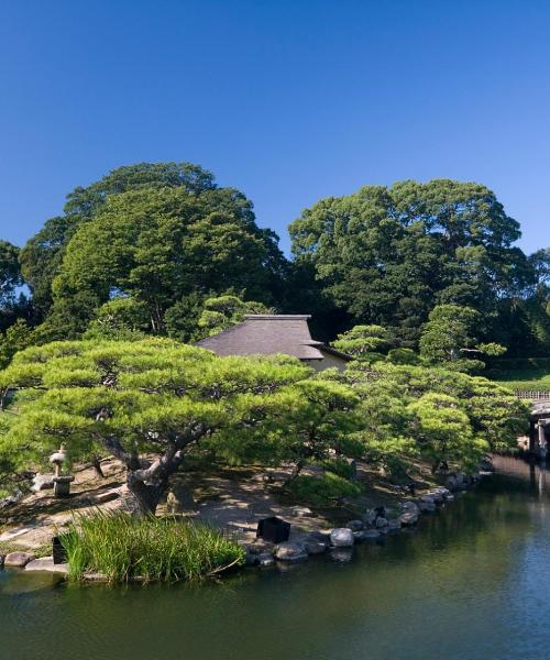 A beautiful view of Okayama.