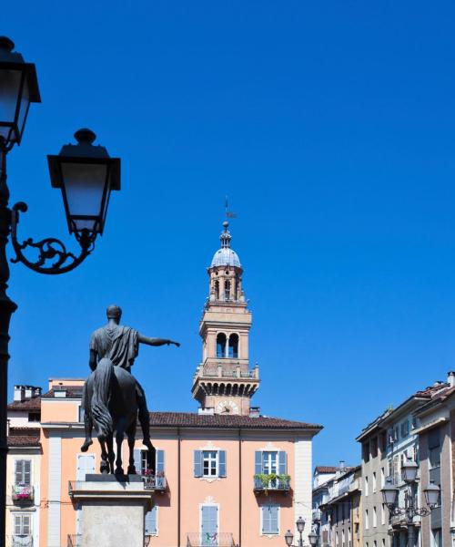 A beautiful view of Casale Monferrato.